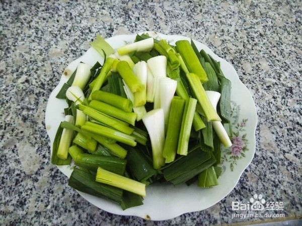 教你做虾皮炒青蒜