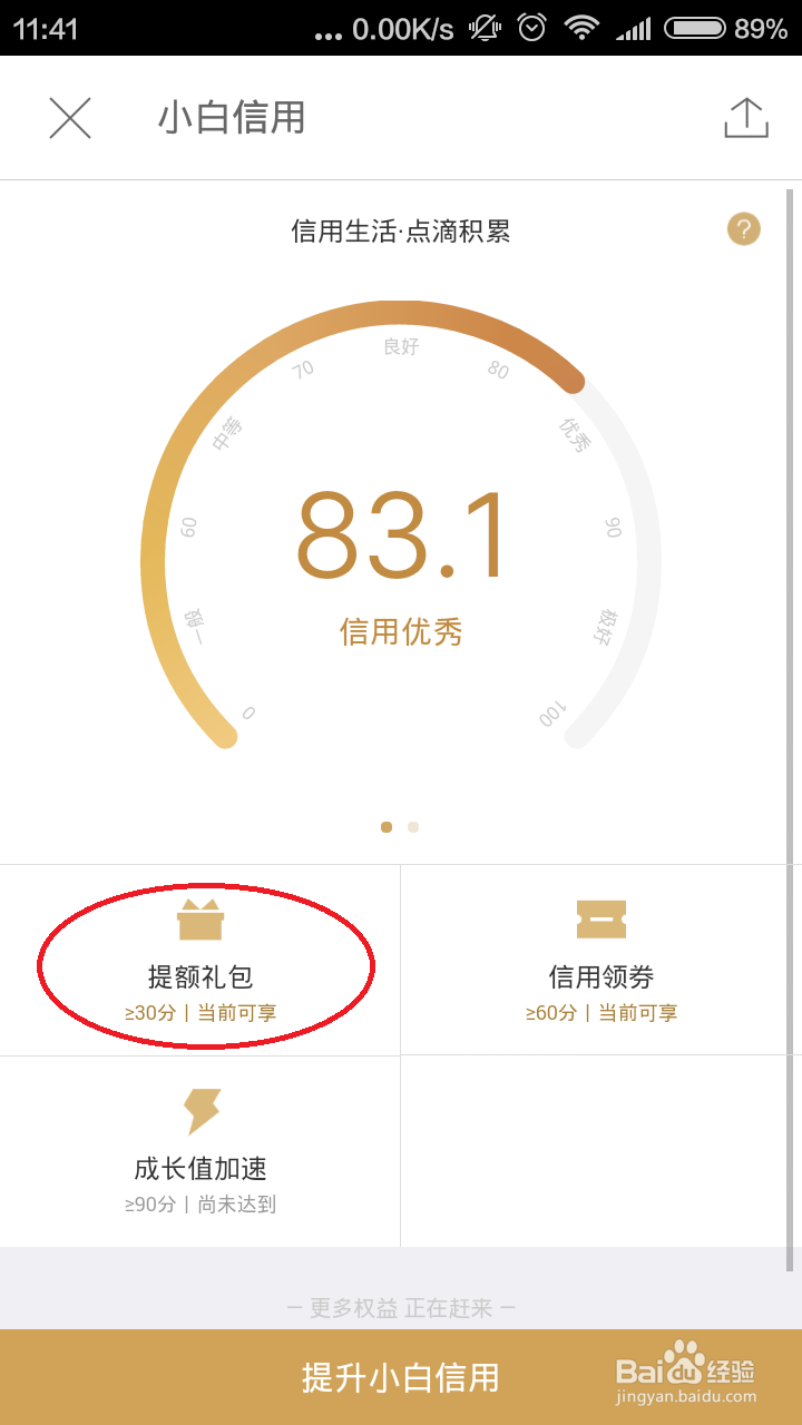 怎么提升京东白条的额度