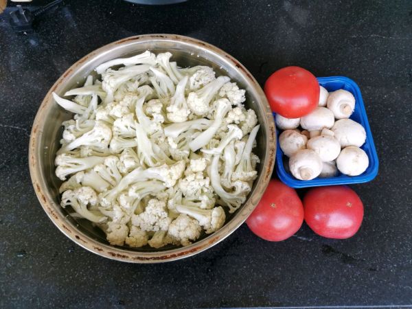 茄汁口蘑花椰菜