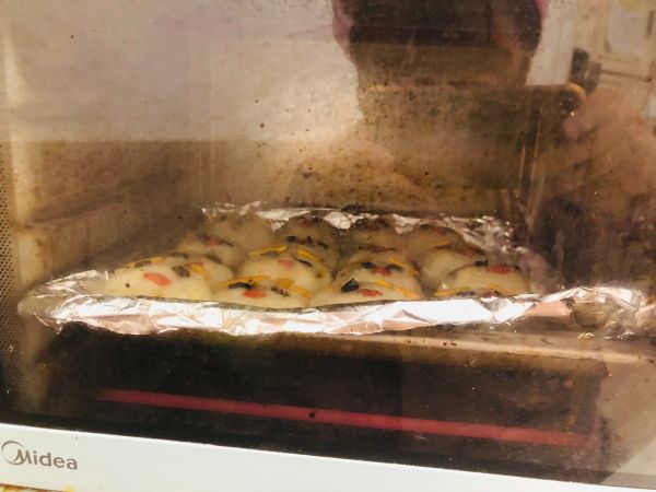 糯米南瓜馅夹心小饼