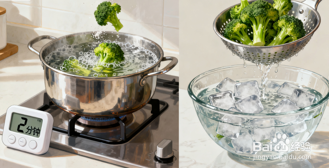 蒜蓉西兰花怎么做？脆嫩不发黄，蒜香浓郁