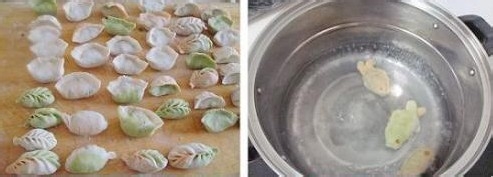 麦穗饺子的包法