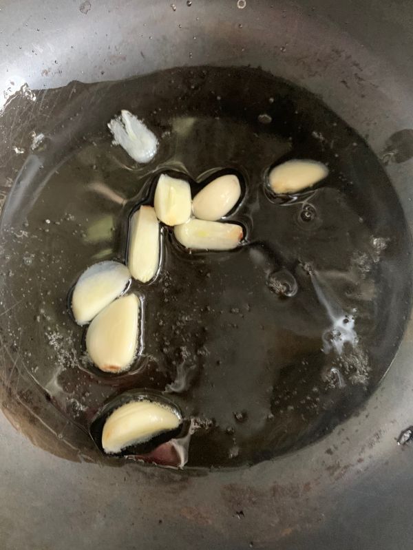 杭白菜炖面筋包肉