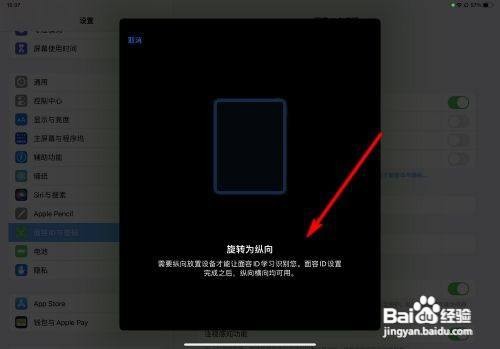 iPad Pro的面容ID怎样重新设置？