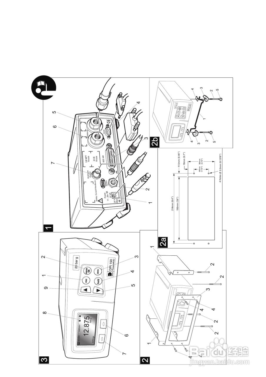 GE Druck DPI 150压力指示仪用户手册:[1]