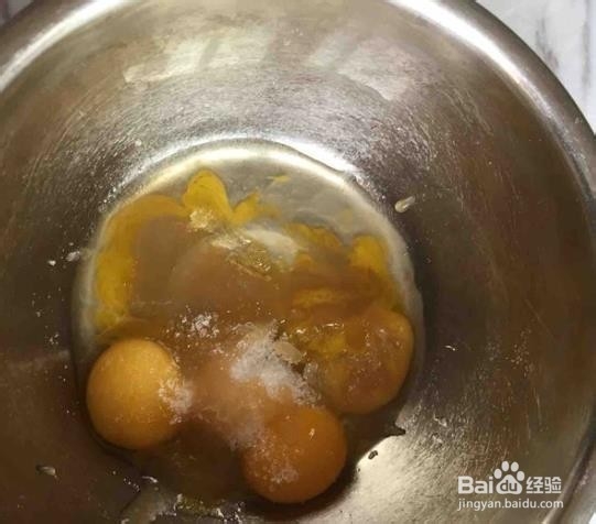 三色玛德琳蛋糕的做法