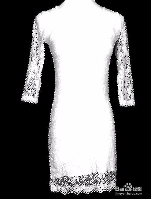 photoshop怎么抠蕾丝裙、半透婚纱