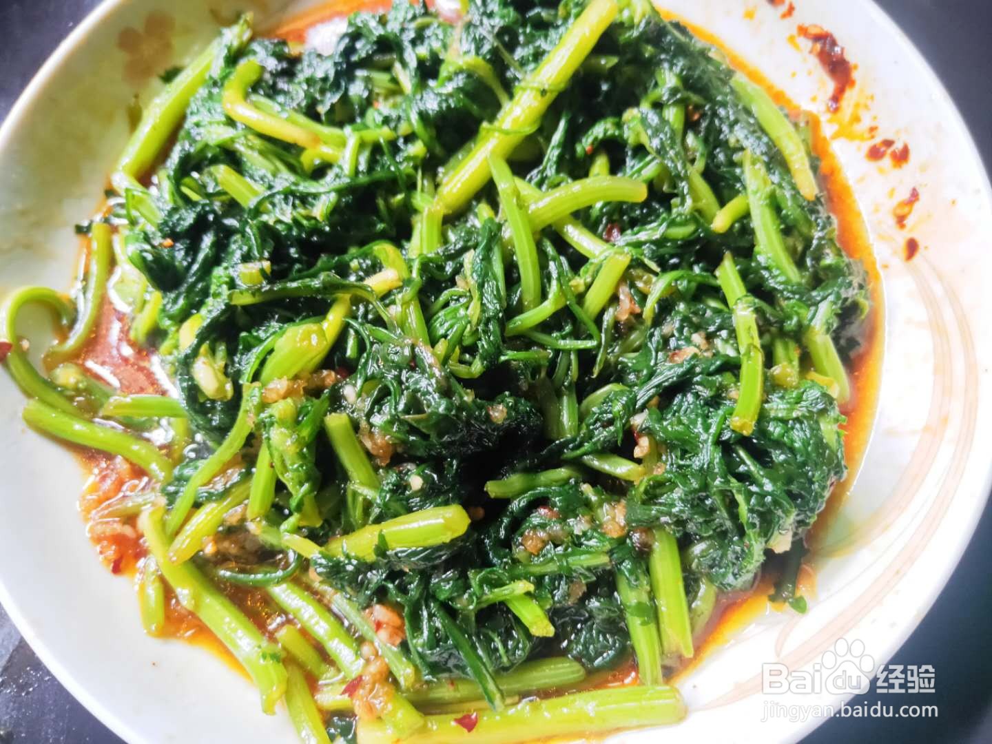 凉拌茼蒿---养生菜系列