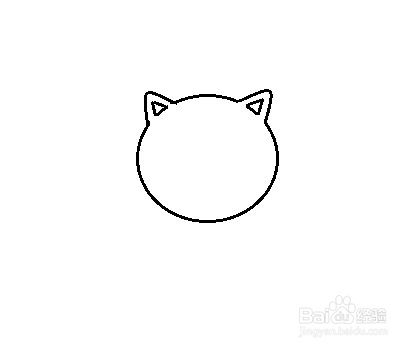 如何画可爱小猫咪的简笔画