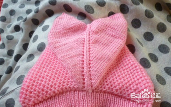 兔子帽子的编织方法