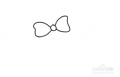 大蝴蝶发卡怎么画