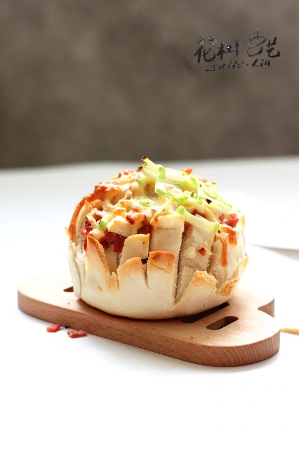 芝士培根开花馒头