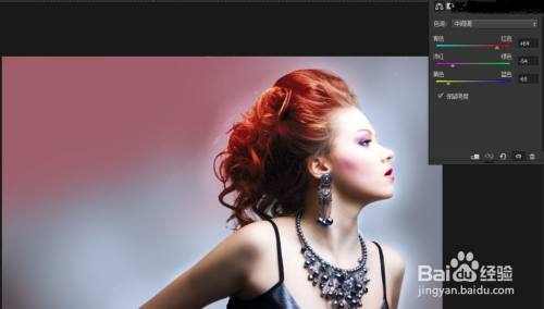 PS:给数码人像添加层次感的云层效果