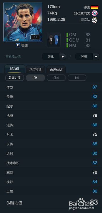 FIFA OL3霍芬海姆俱乐部球员推荐(下篇)