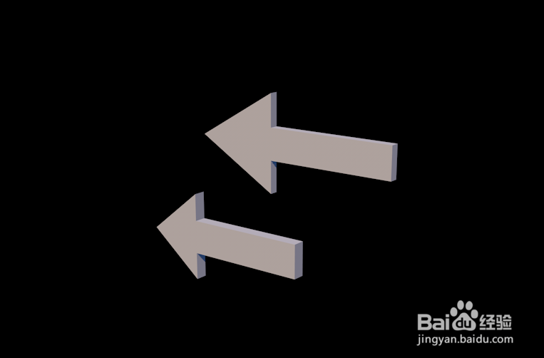 C4D 如何建立箭头模型