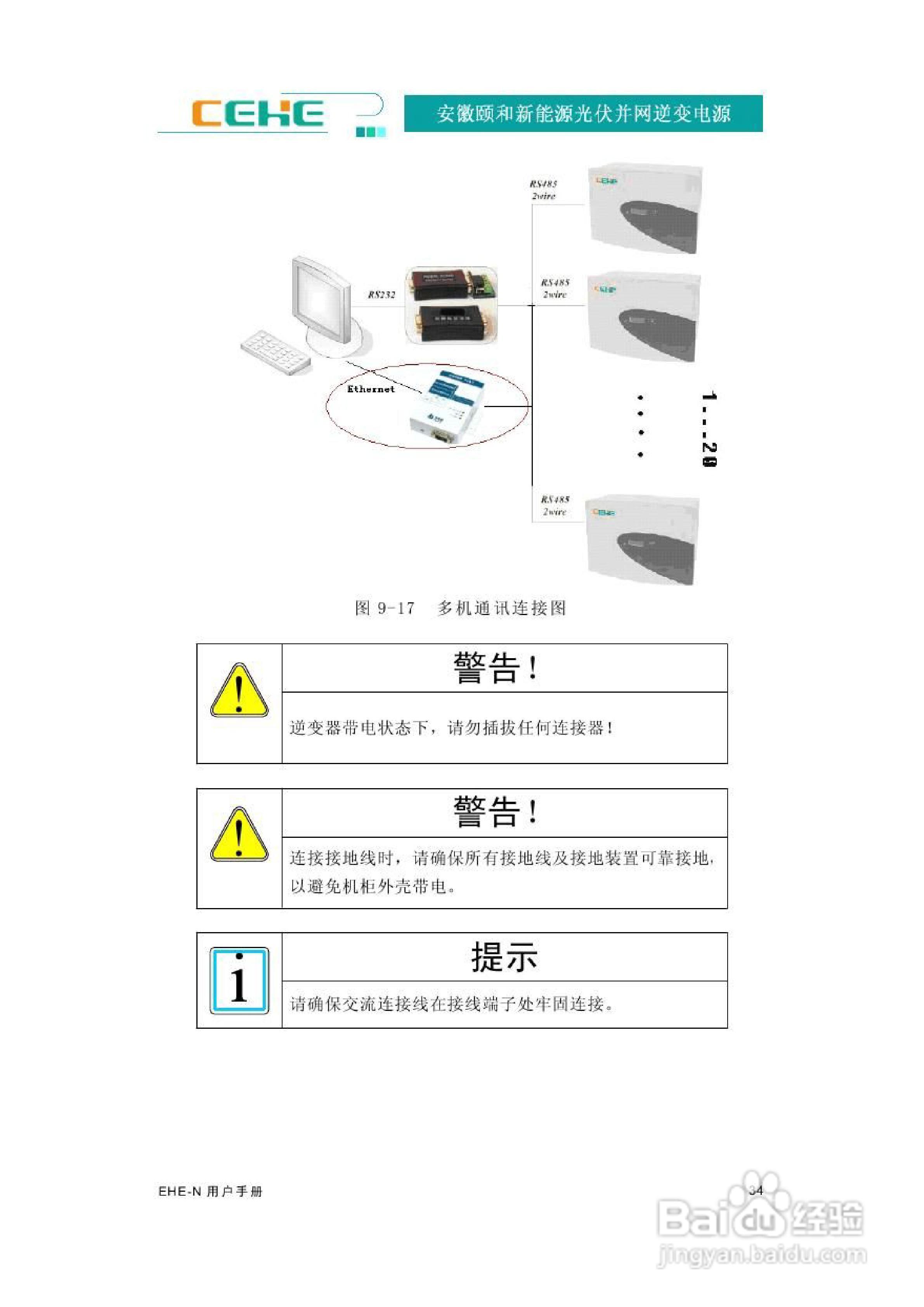 颐和新能源EHE-N2K2光伏并网逆变电源用户手册:[4]
