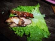 秘制照烧鸡腿生菜卷