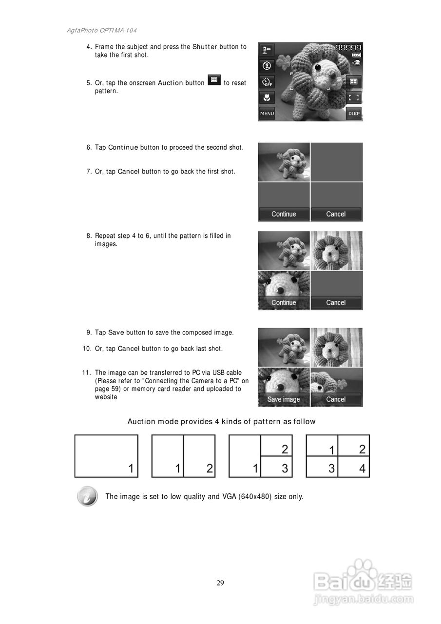 爱克发AgfaPhoto OPTIMA 104数码相机使用说明书:[3]
