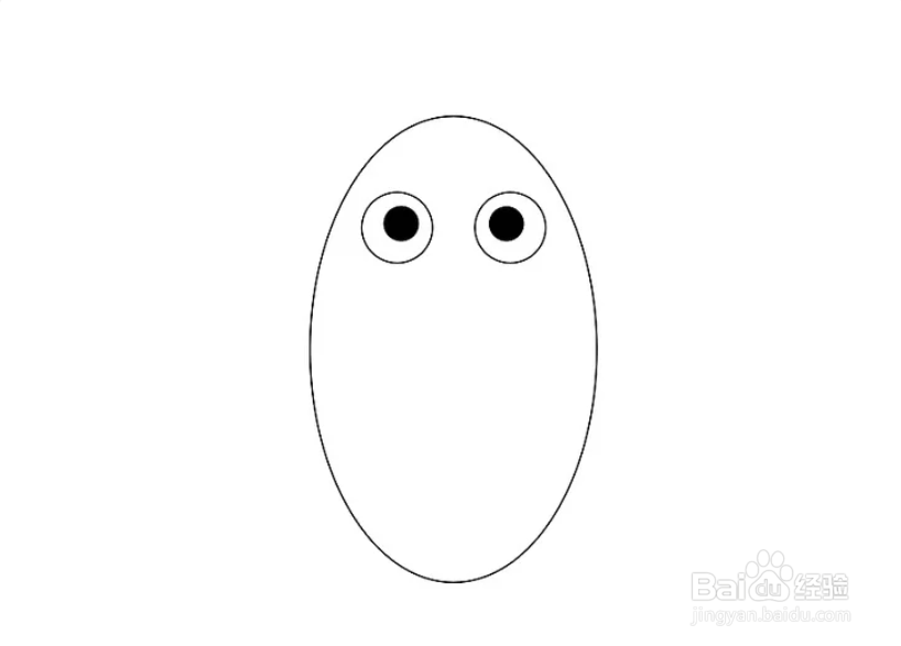 怎么画卡通猫头鹰