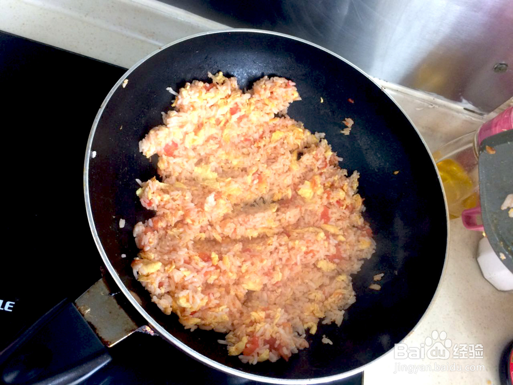 黄金番茄蛋炒饭怎么做