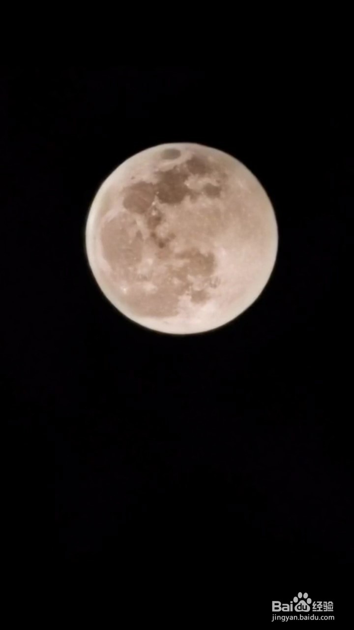 如何用手机拍摄超级月亮
