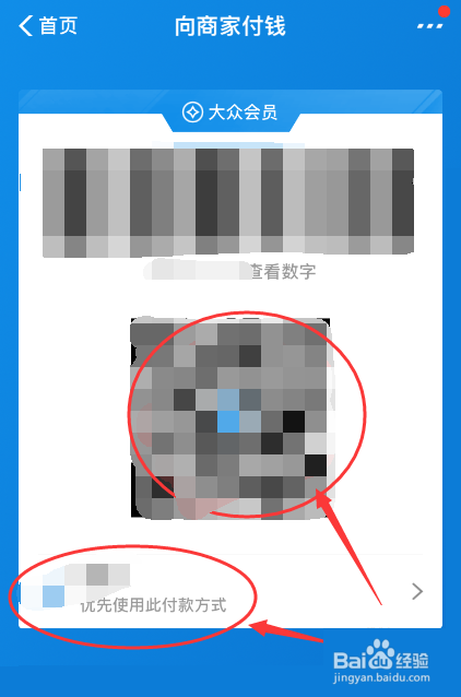 手机支付宝如何扫码或付钱支付