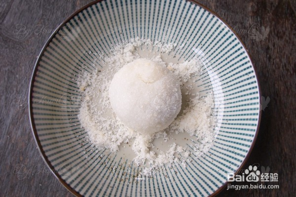 红豆糯米团子的做法