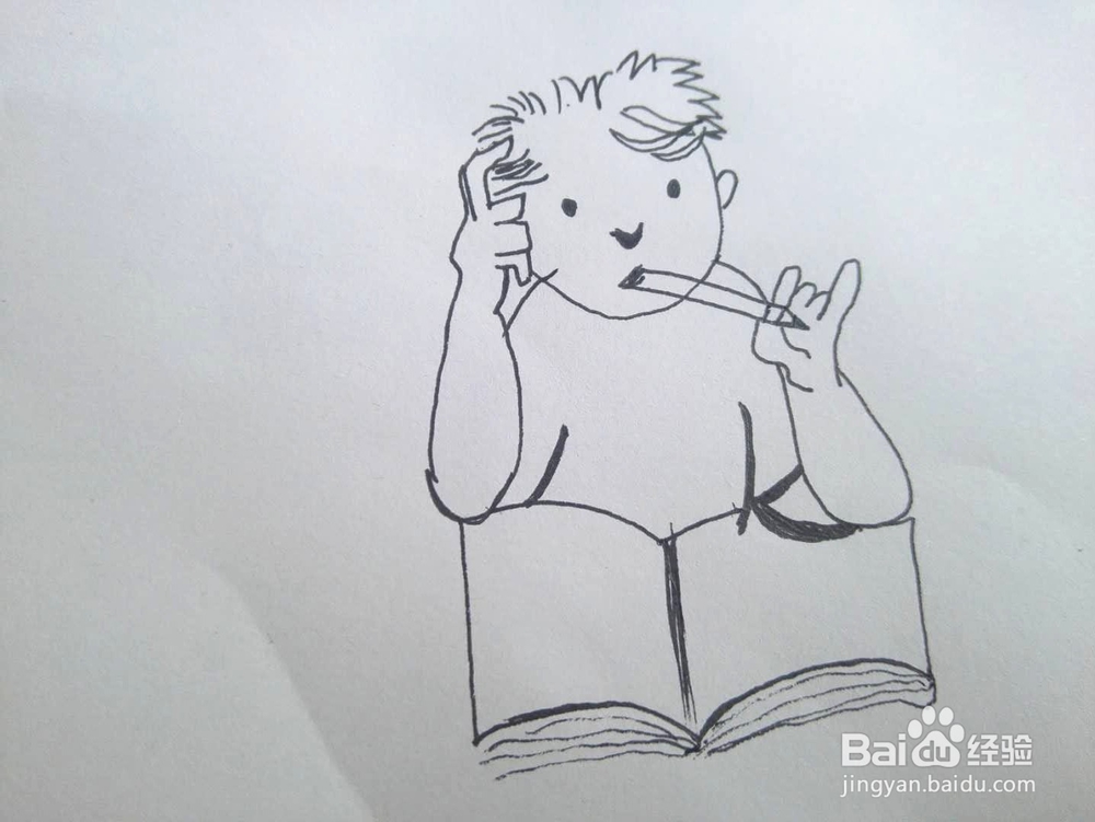 简笔画之人物画经验分享四