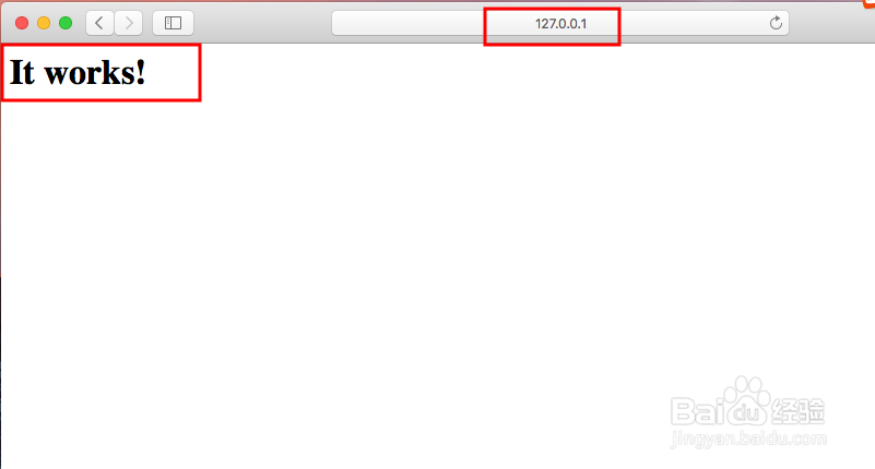 开启mac自带的apache和php的支持