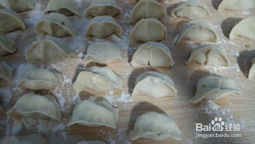 第一次做大肉莲菜饺子