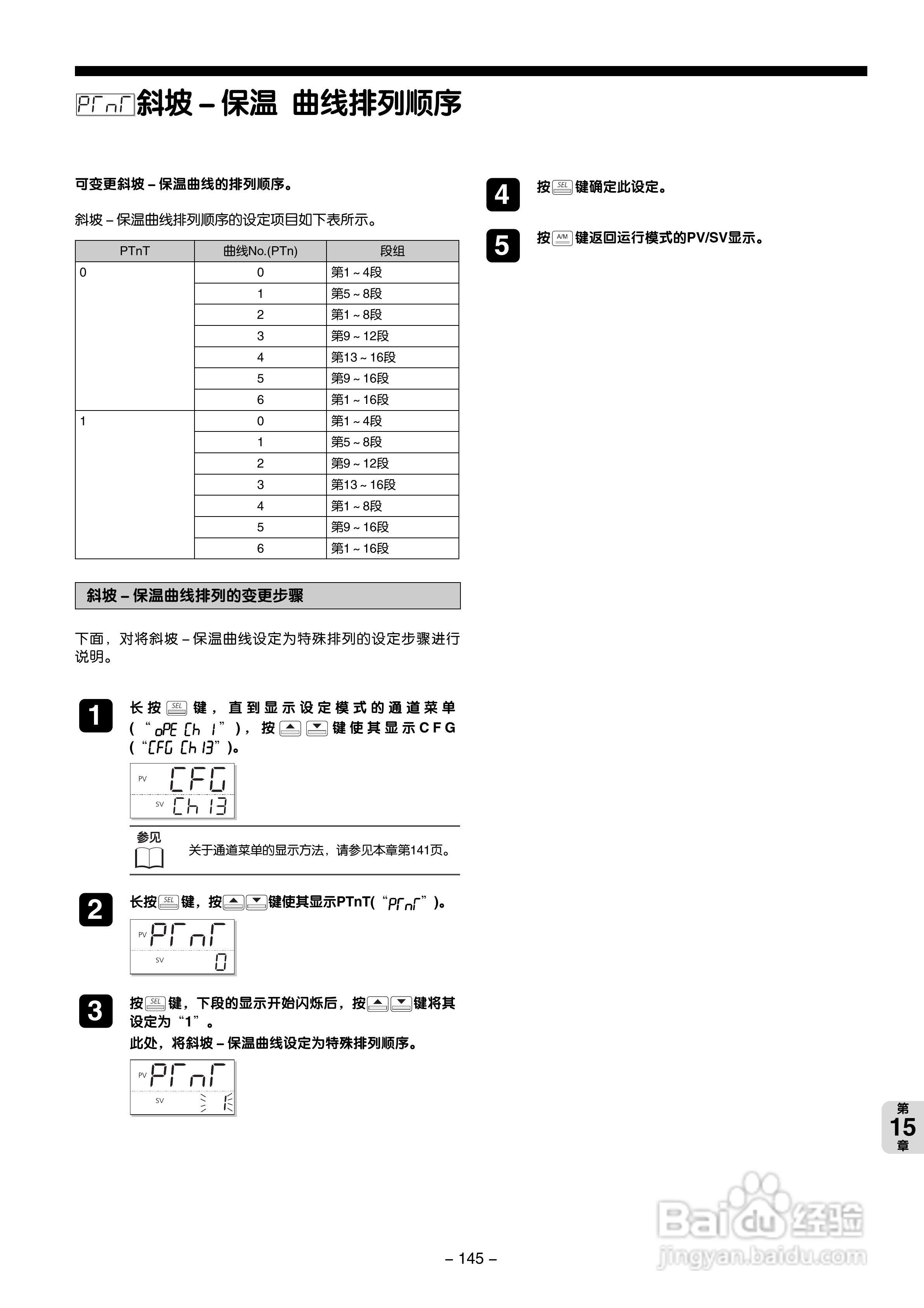 富士电机PXG数字式温度调节器/微型控制器X操作手册:[15]