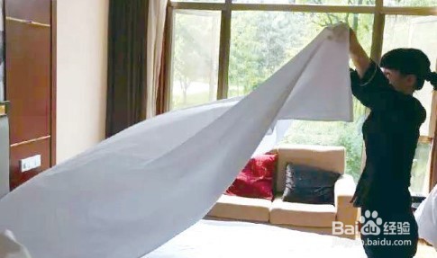 客房清扫的基本方法