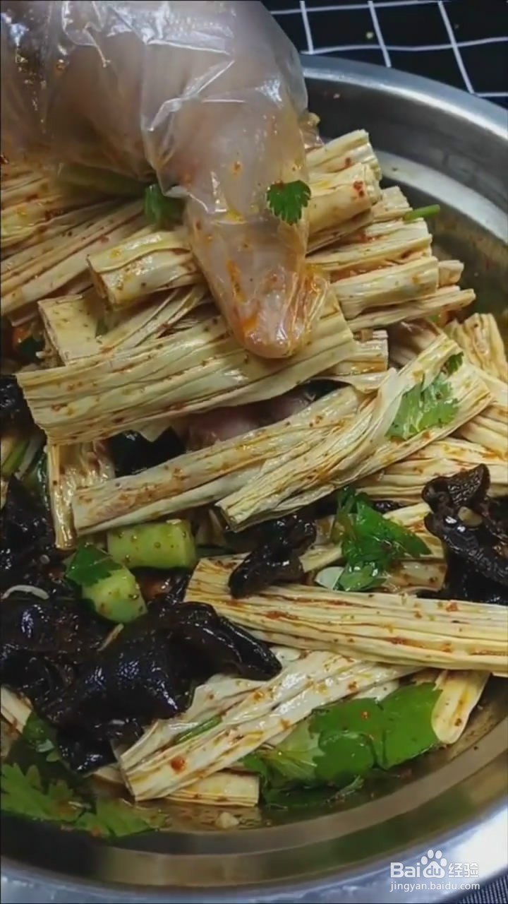 如何制作凉拌腐竹