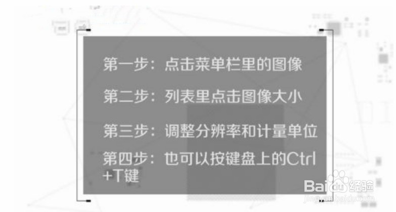 ps怎么调整图片大小