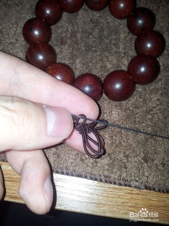 紫檀手链完成的关键—— 平安结系法