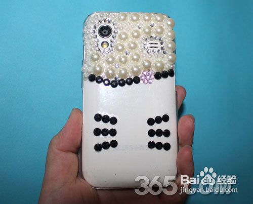 可爱Hellokitty三星手机壳diy教程