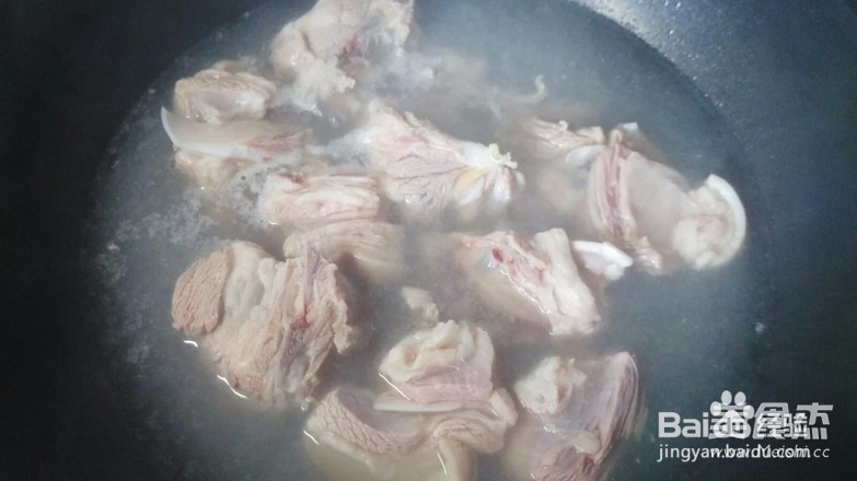 冬日暖菜:红烧羊排