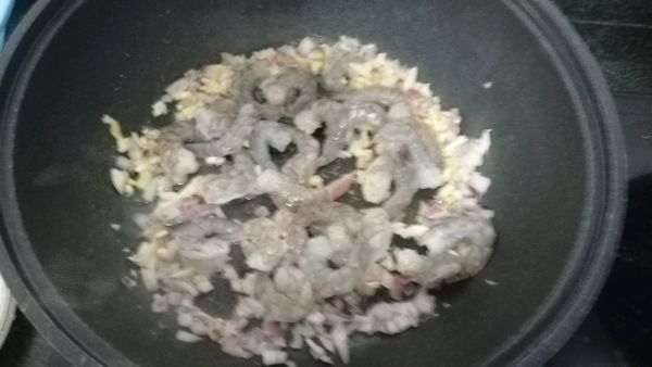 鲜虾芝士奶油意面