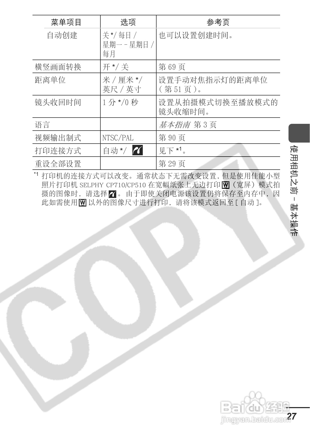 佳能PowerShot A700数码相机使用说明书:[3]
