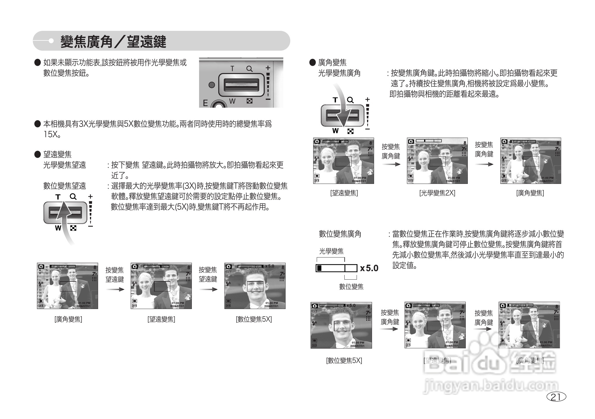 三星NV3数码相机使用说明书:[3]