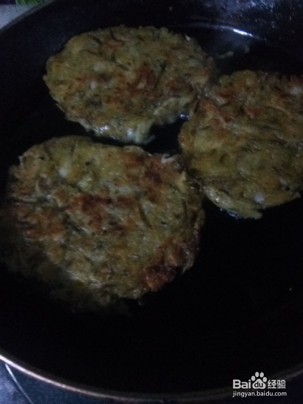 绿萝卜丝两参面饼