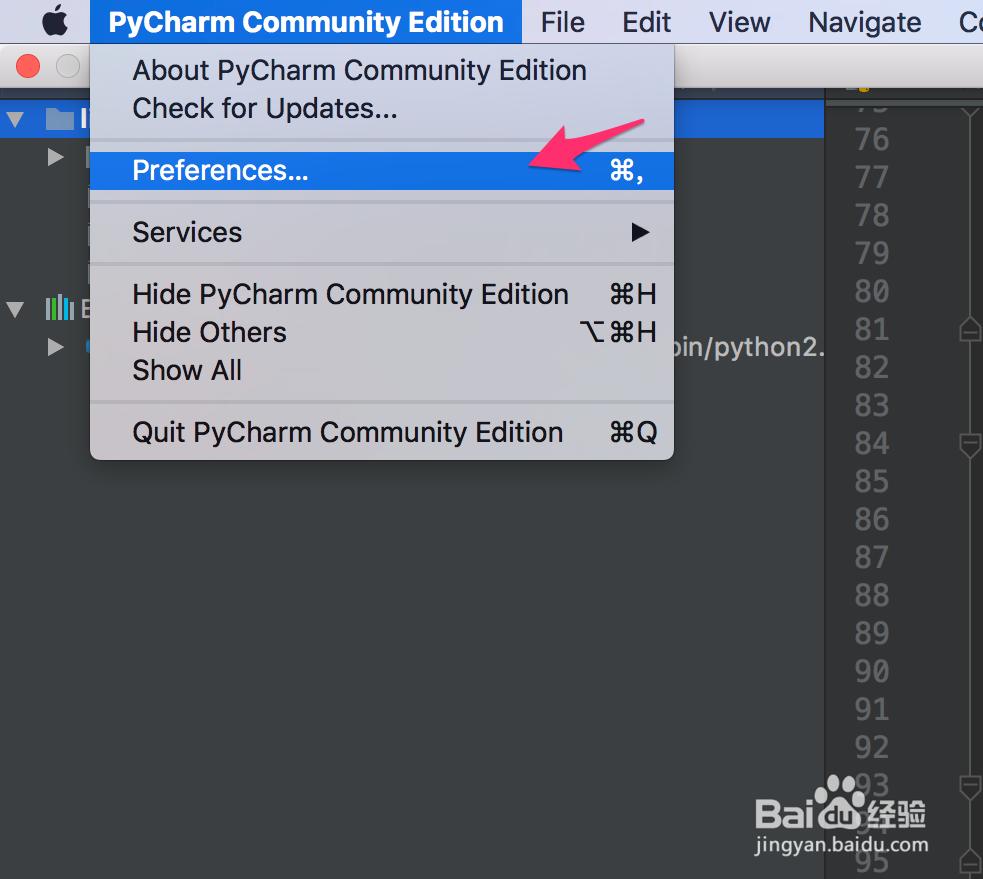 Pycharm Mac开发环境配置