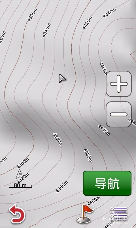 你做任我游地形图等高线图