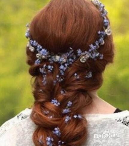 淑女范十足的女生潮流编发