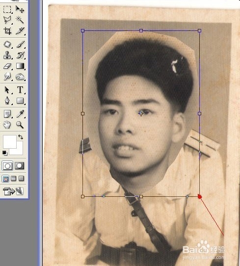 老照片修复教程：[4]两张老照片合成翻新