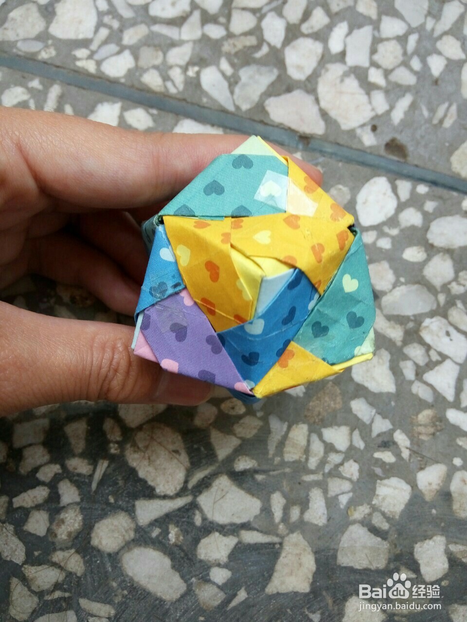 复杂24面体组合折纸教程