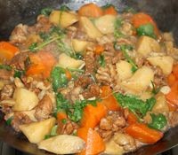 尝兽观教你如何做‘红焖羊肉山药’