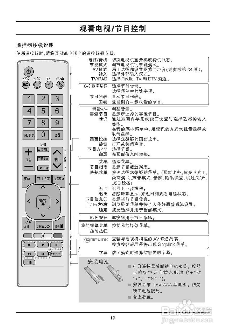 LG 32LE4500液晶彩电使用说明书:[3]