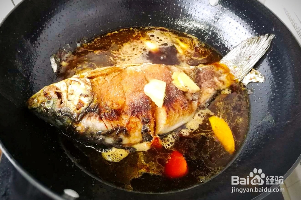 营养美味红烧鲫鱼