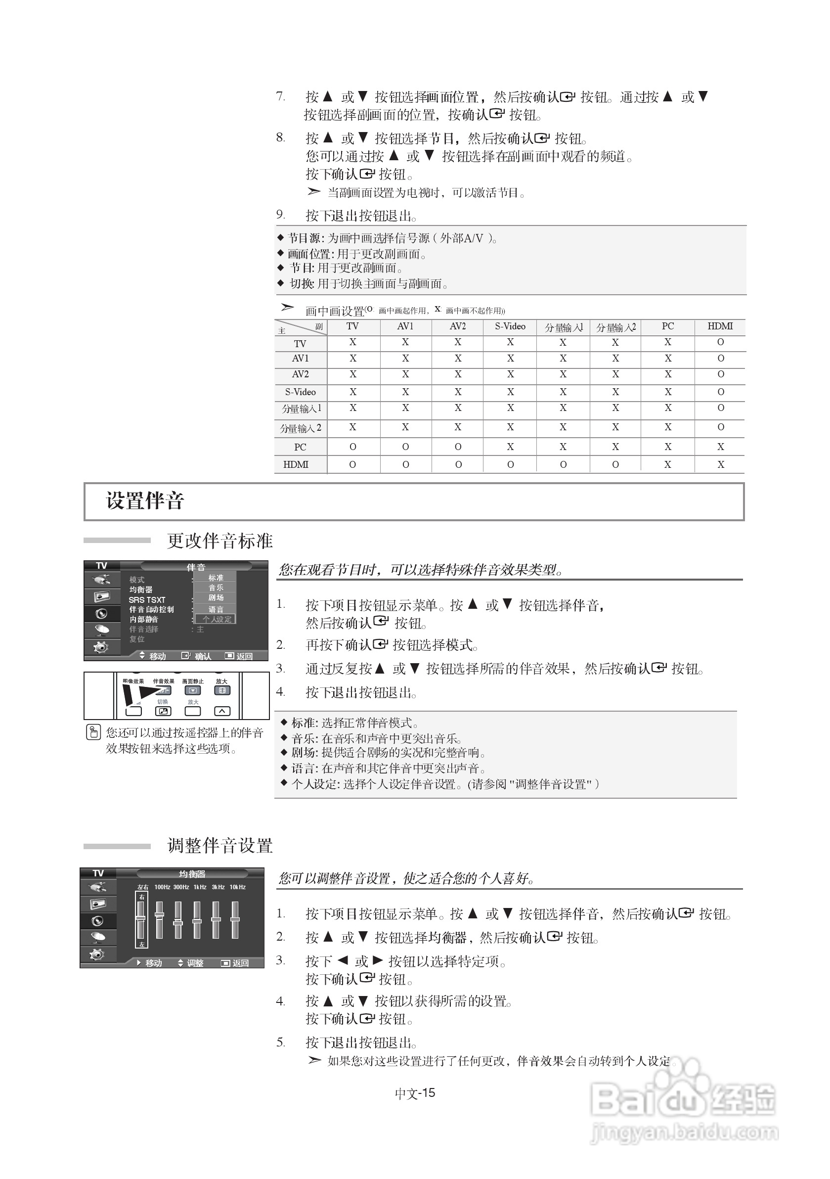 三星LA40S7液晶彩电使用说明书:[2]